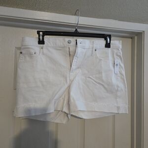 GAP Women's White Denim Jean Shorts